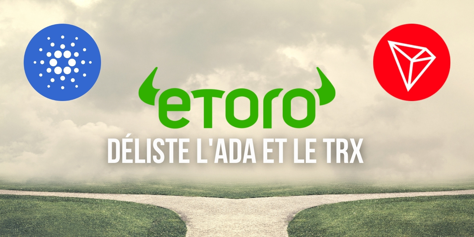 eToro déliste l'ADA de Cardano et le TRX de Tron de sa plateforme pour les utilisateurs américains