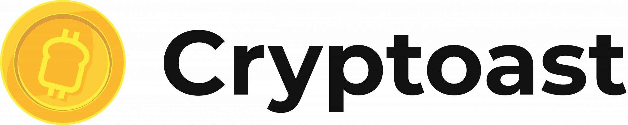 Cryptoast logo fond clair