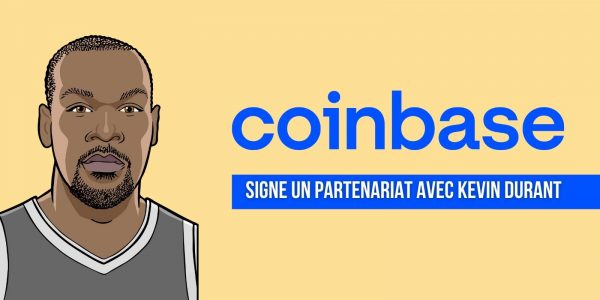 La superstar de NBA Kevin Durant devient l'égérie de Coinbase