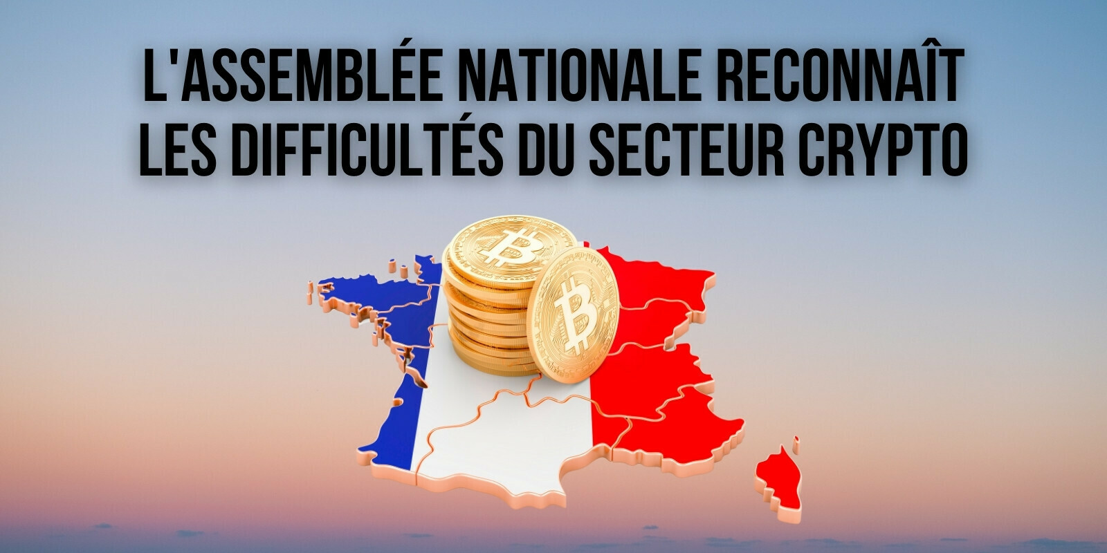 Un rapport de l'Assemblée nationale constate les difficultés du secteur des actifs numériques en France