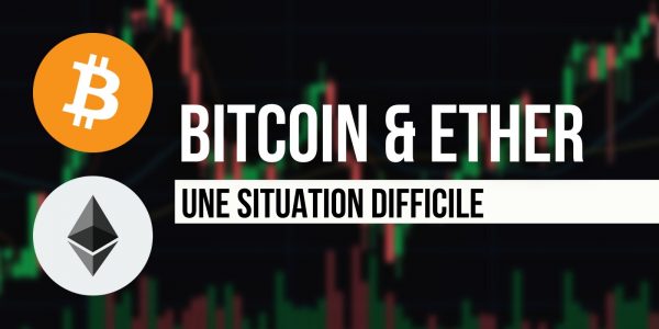 Le Bitcoin (BTC) et l'Ether (ETH) corrigent, que faut-il observer ?
