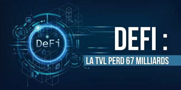 La valeur totale verrouillée sur les protocoles DeFi perd 67 milliards de dollars depuis le début du mois