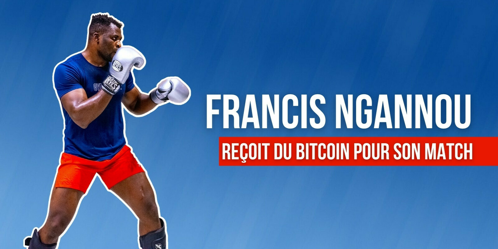 Le champion du monde de l’UFC Francis Ngannou recevra la moitié de ses récompenses en Bitcoin (BTC)