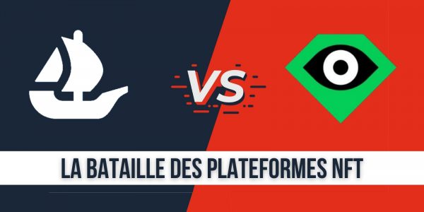 Le volume de la plateforme de NFT LooksRare a dépassé celui d’OpenSea hier