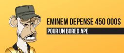 Le rappeur Eminem s'est offert un Bored Ape (BAYC) à 450 000 dollars