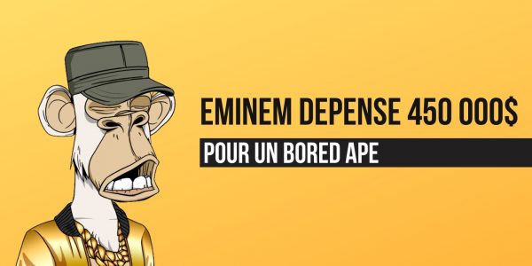 Le rappeur Eminem s'est offert un Bored Ape (BAYC) à 450 000 dollars