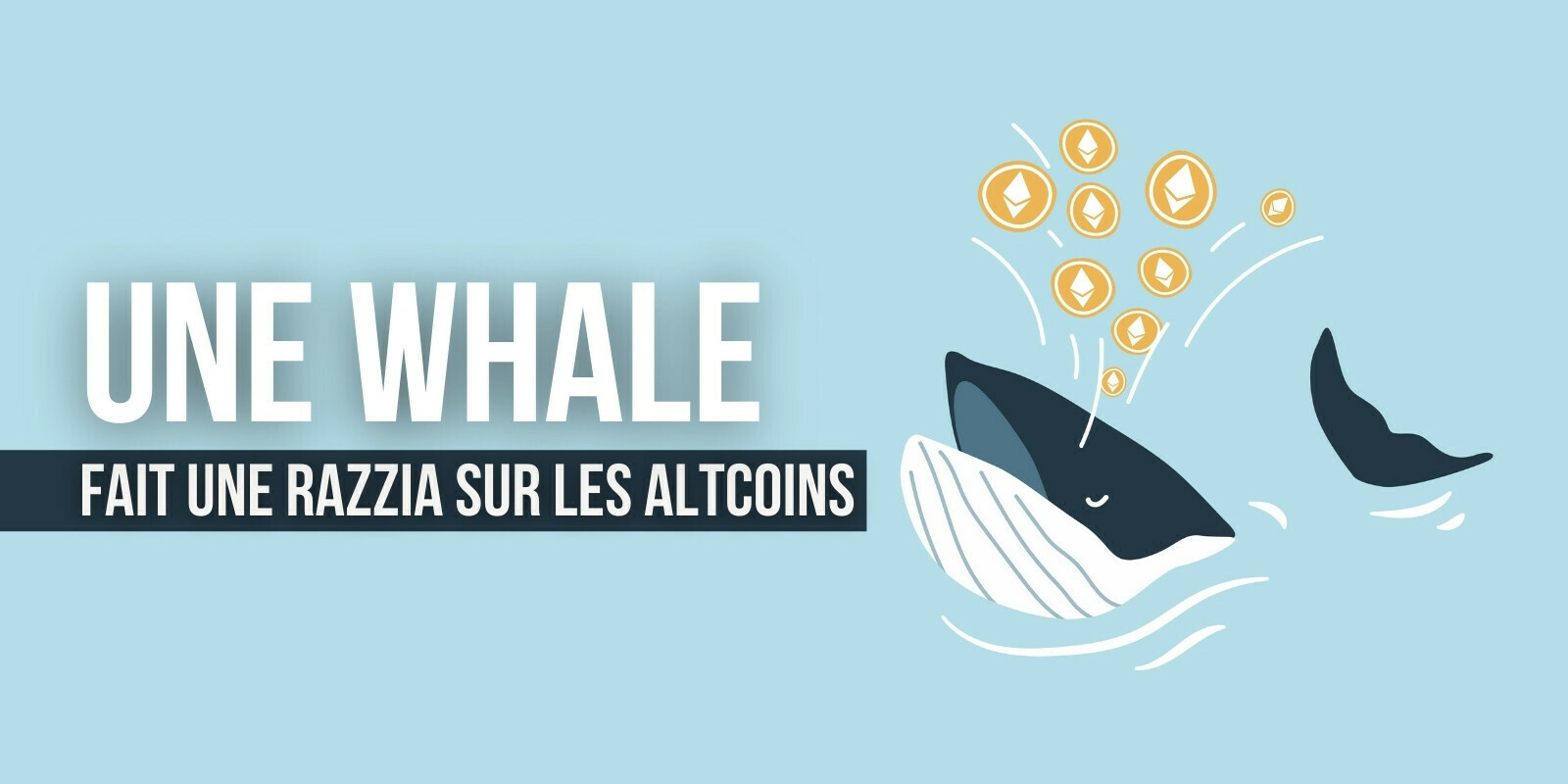 La 3e plus grosse whale de l’ETH dépense 128 millions de dollars – Quelles cryptos a-t-elle choisi ?