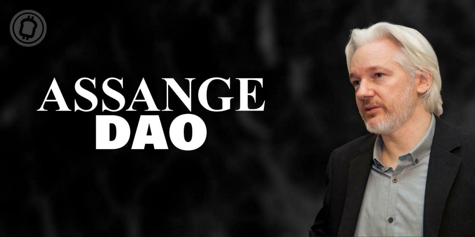 AssangeDAO : une nouvelle initiative pour soutenir Julian Assange récolte 40 millions de dollars