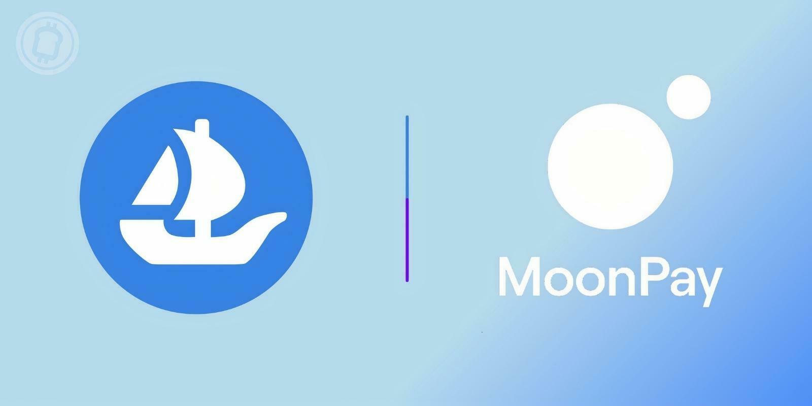 OpenSea va intégrer l’achat de tokens non fongibles (NFT) par carte bancaire avec MoonPay