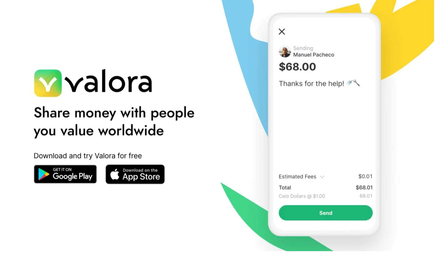 Overview of Valora, an application developed by cLabs