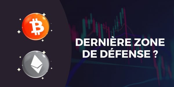 Grosse chute sur le Bitcoin (BTC) et l’Ether (ETH) – Va-t-elle se poursuivre ?