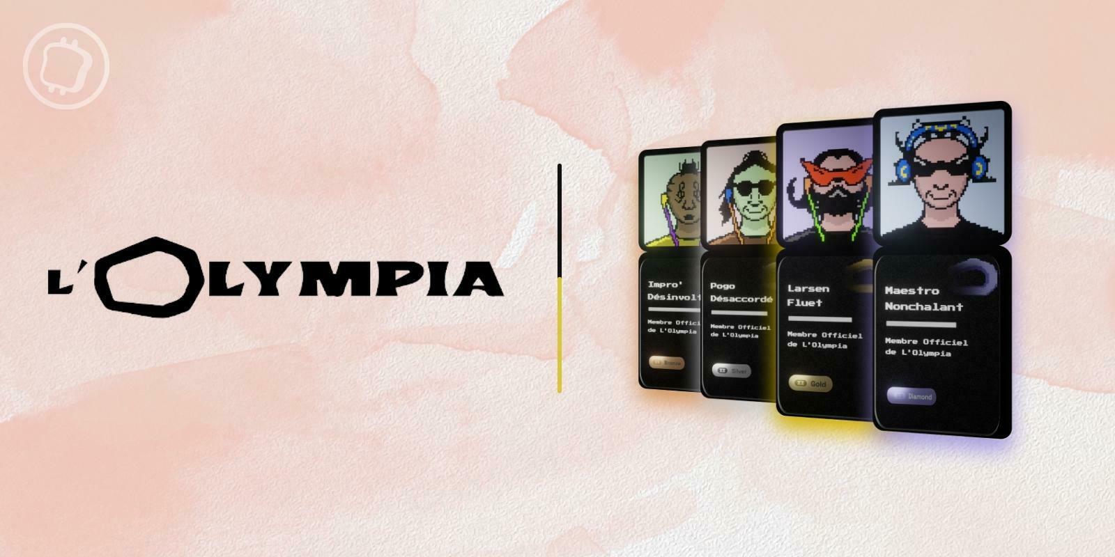 L’Olympia lance des cartes de membres sous forme de NFTs