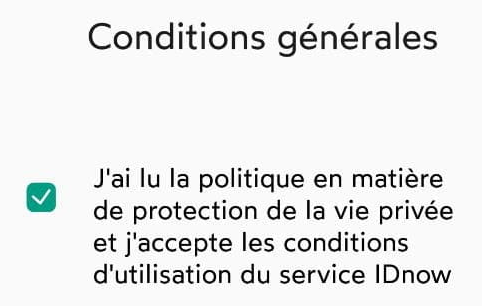 Accepter Conditions Générales Binance KYC