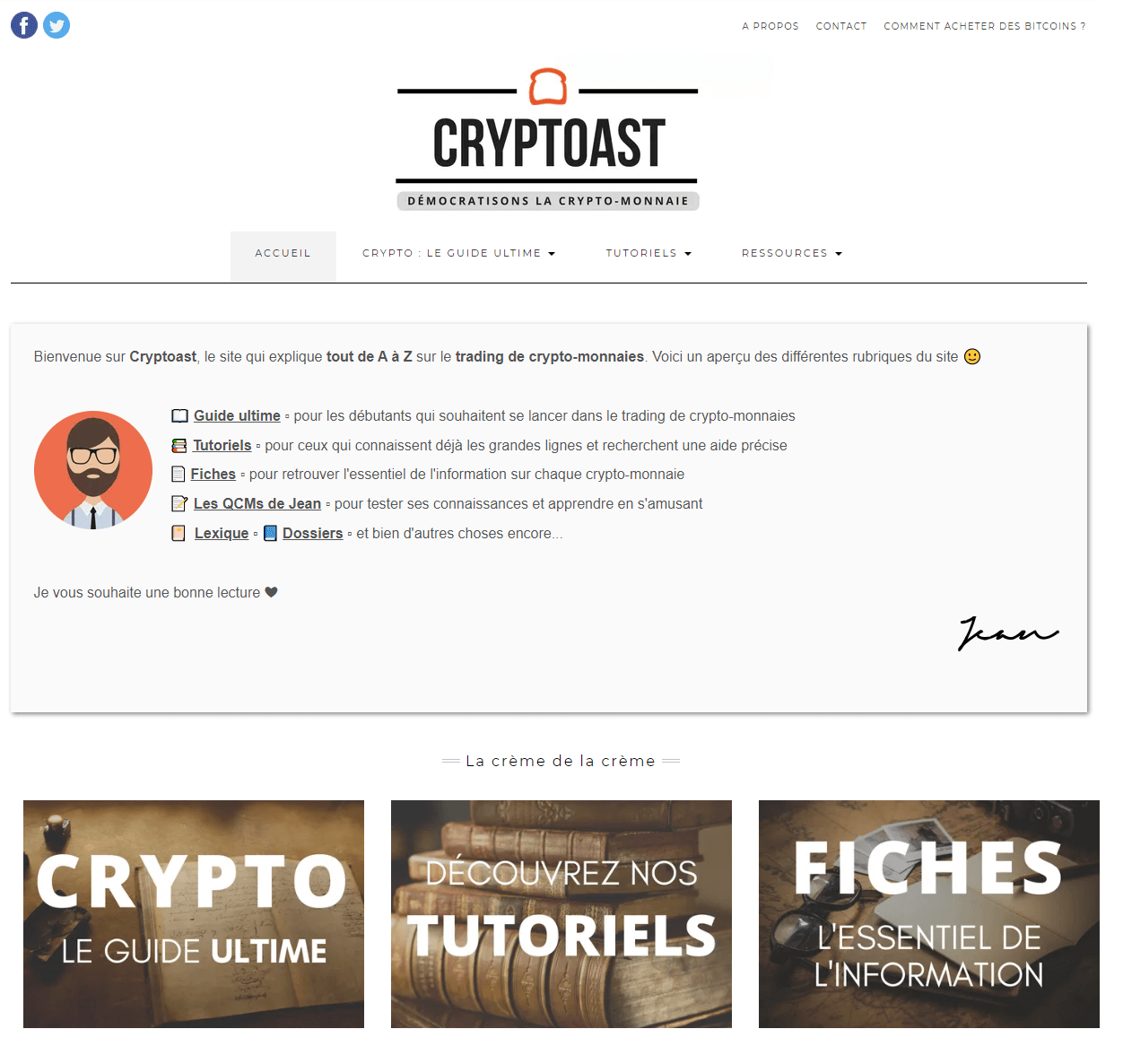 Cryptoast V1 en 2017
