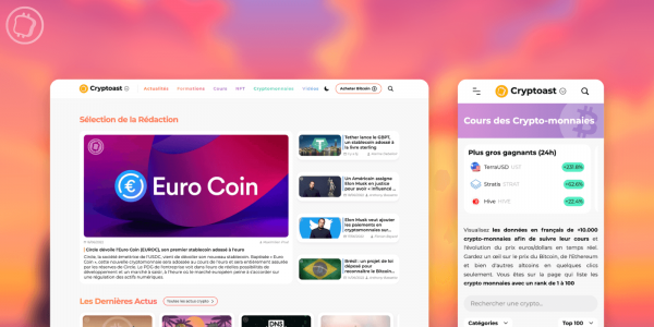 Cryptoast.fr : découvrez la nouvelle version du site et notre nouveau logo