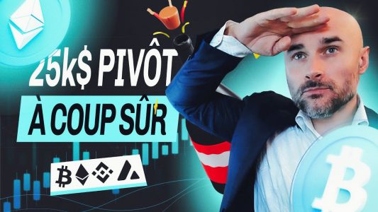 Bitcoin (BTC), le bouchon de champagne des 25 000 $ – L'analyse de Vincent Ganne