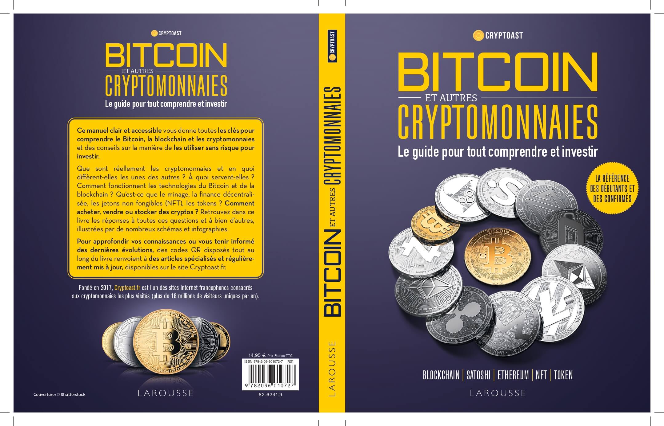 Couverture livre Bitcoin et autre cryptomonnaies