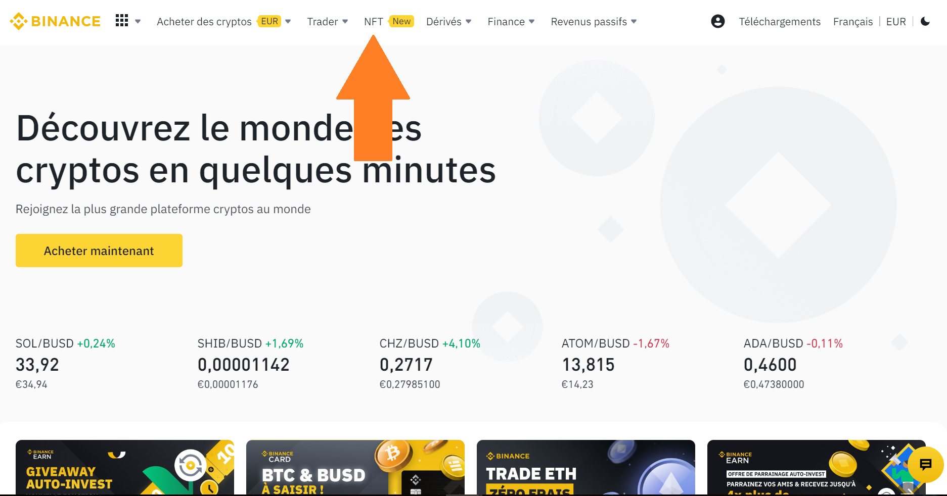 Binance NFT : Comment Créer, Vendre Et Acheter Des NFT Sur Cette ...