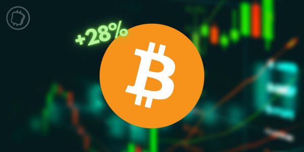 Bitcoin hausse +28%