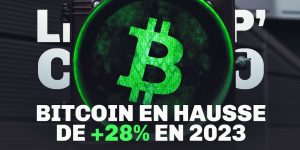 Le Bitcoin en hausse de 28 % en 2023 – Le Récap' Crypto #46