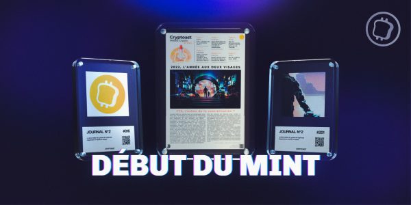 La 1ère collection de NFT de Cryptoast est sortie