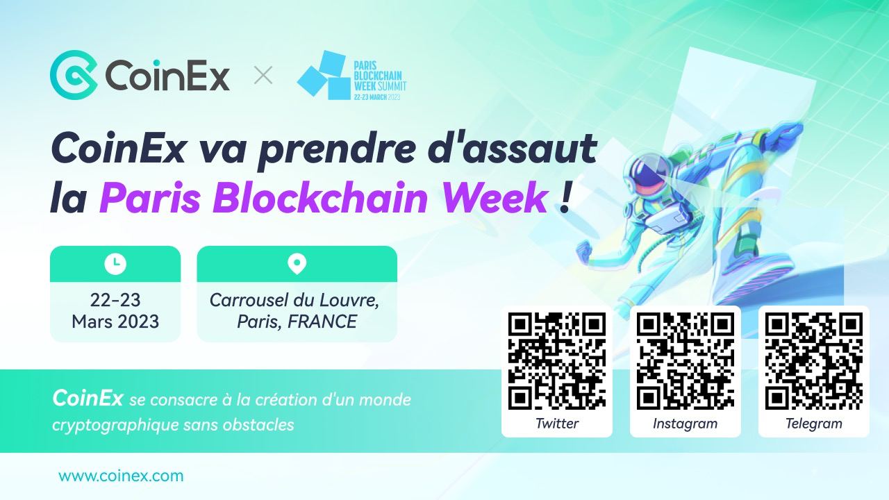 CoinEx Paris Blockchain Week