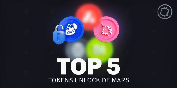 Le TOP 5 des « tokens unlock » à venir en mars 2023