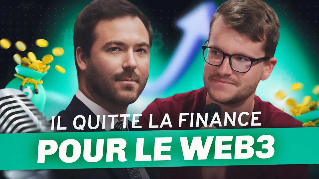 Il quitte son emploi en banque pour le Web3 - Interview d'Alexis Le Portz