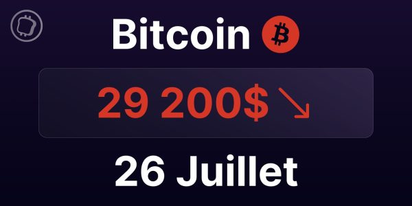 Gros mouvement à venir pour le BTC ? Bitcoin à 29 200 $, analyse du 26 juillet 2023