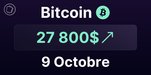 Le Bitcoin clôture sa semaine dans le rouge - Vers une nouvelle baisse à venir ? Analyse du BTC le 9 octobre 2023