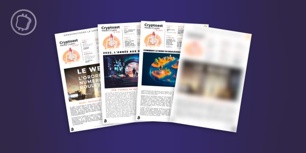 Précommandez le prochain journal de Cryptoast, co-réalisé avec les membres de sa DAO