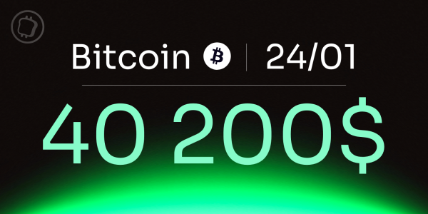 Le Bitcoin peut-il invalider les signaux baissiers des derniers jours ? Analyse du BTC du 24 janvier 2024