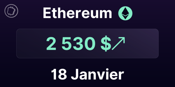 À l'approche d'un support important, l'Ethereum prêt à rebondir ? - Analyse ETH du 18 janvier 2024