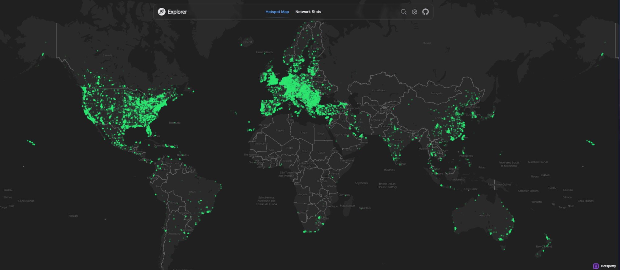 Réseau Hotspots Helium