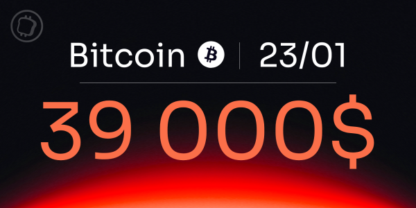 De retour sous les 40 000 $, jusqu'où le Bitcoin peut-il chuter ? Analyse du BTC du 23 janvier 2024