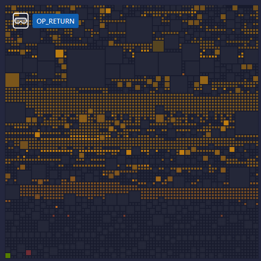 composition bloc op_return orange