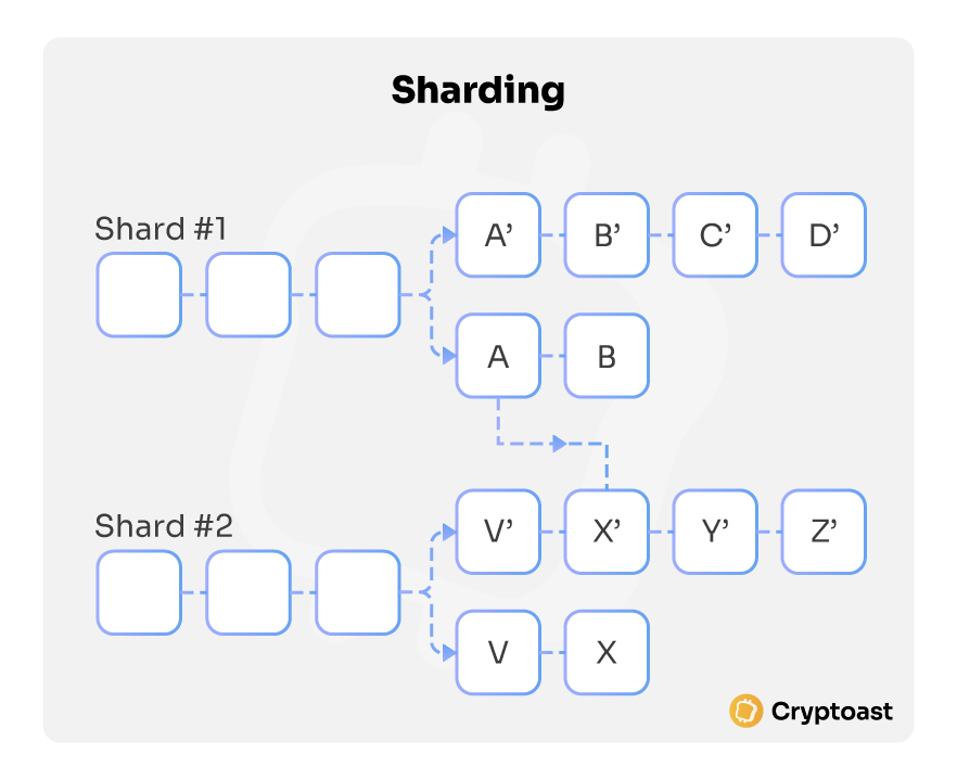 Sharding Blockchain Cryptoast