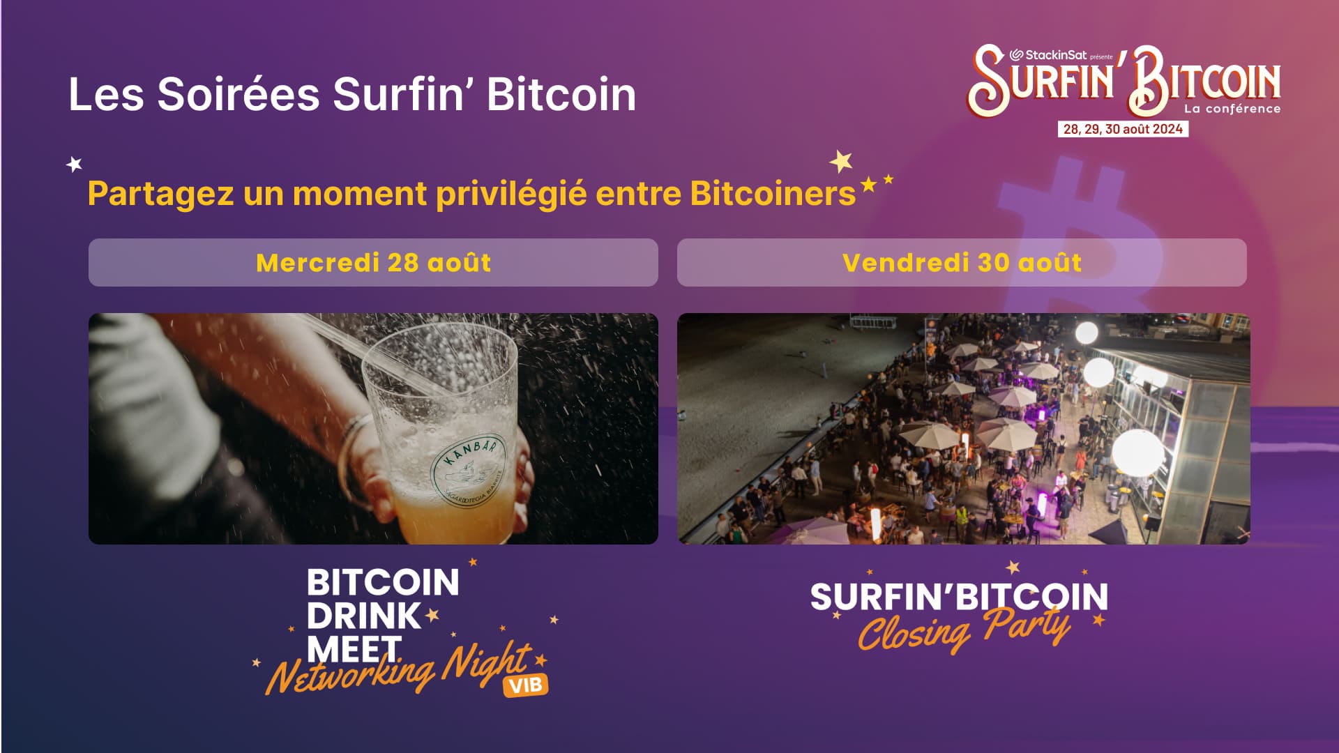 Soirées Surfin' Bitcoin