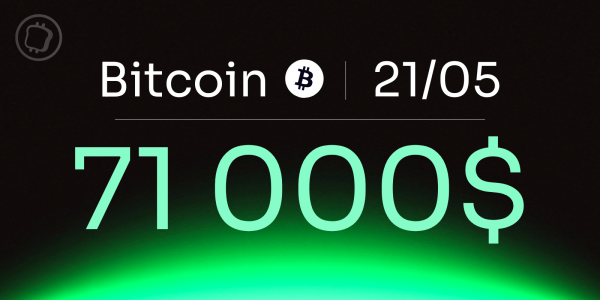 Bitcoin : 2 mois d'attente pour un retour vers des sommets historiques ? Analyse du BTC du 21 mai 2024