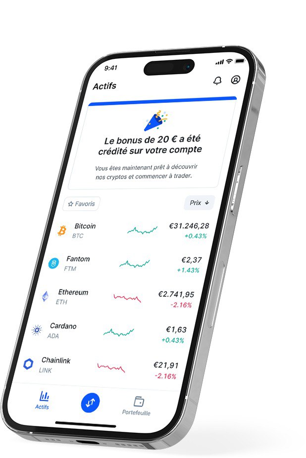 Bitvavo Bonus 20 euros