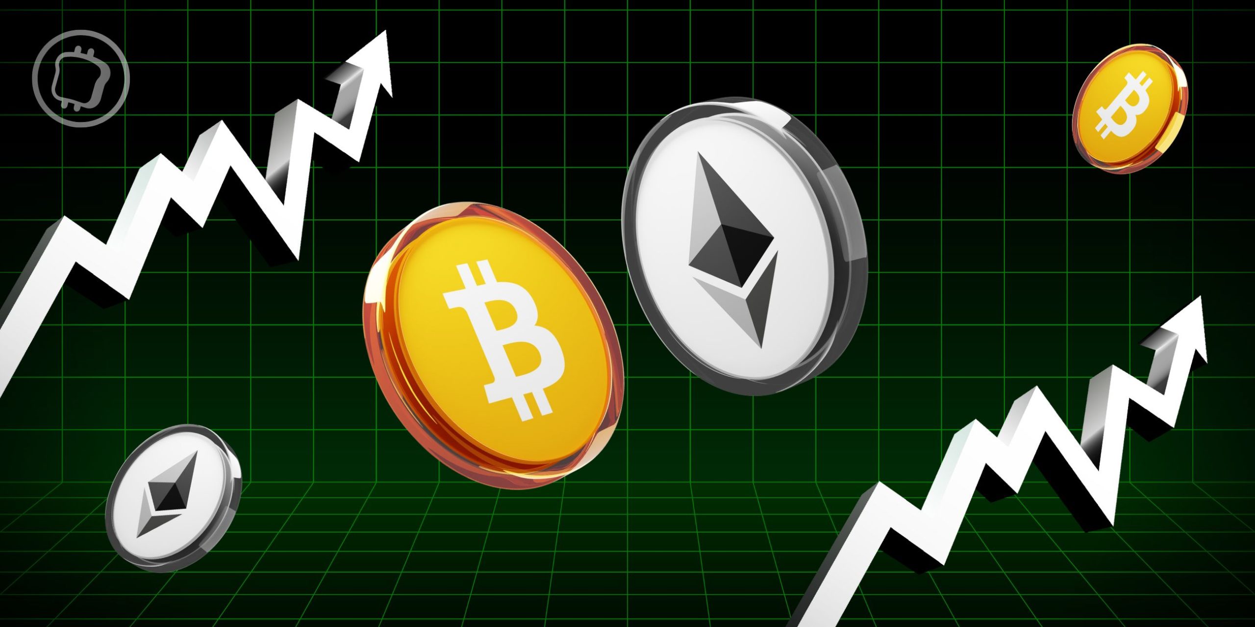 Les ETF Bitcoin et Ethereum spot enregistrent simultanément d'importants flux entrants pour la 1ère fois