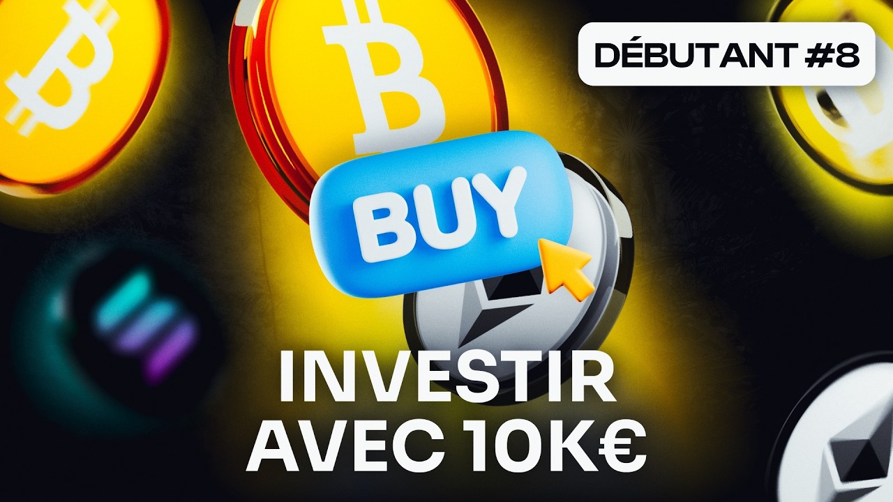 Comment investir 10 000 € en cryptomonnaies ?