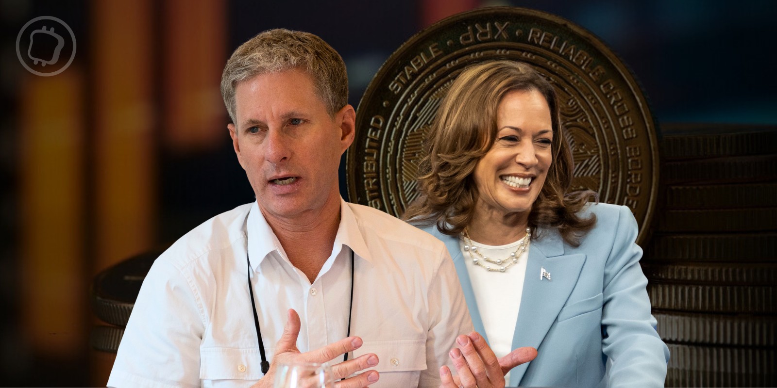 Le cofondateur de Ripple Labs donne 10 millions de dollars de XRP pour soutenir Kamala Harris