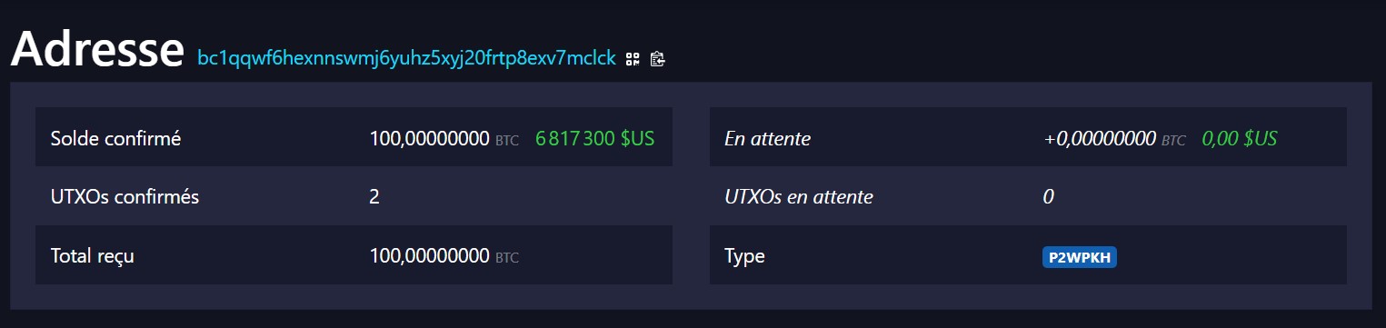 Adresse de garde des BTC en collatéral du kBTC de Kraken