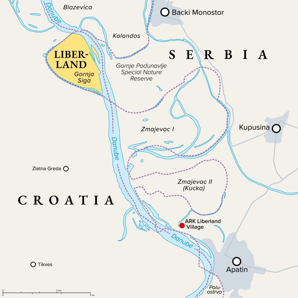 Liberland territoire