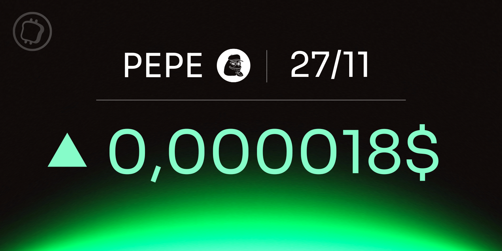 PEPE, un leader dans ce bullrun ? Analyse technique du PEPE du 27 novembre 2024