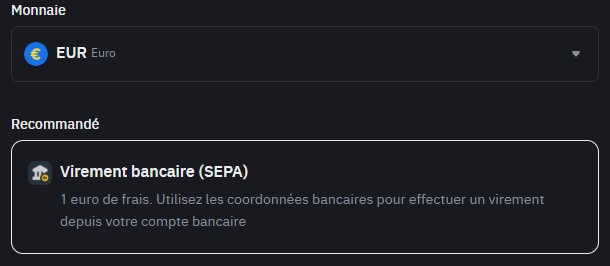 Virement Bancaire Binance