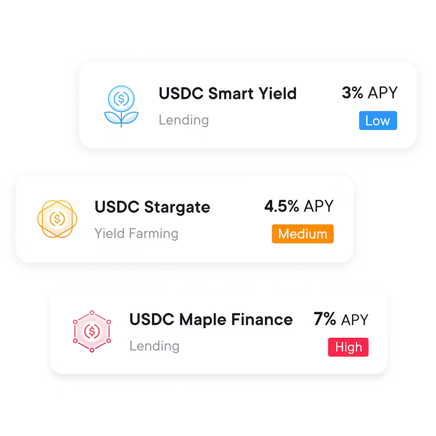 SwissBorg Earn Stratégies USDC