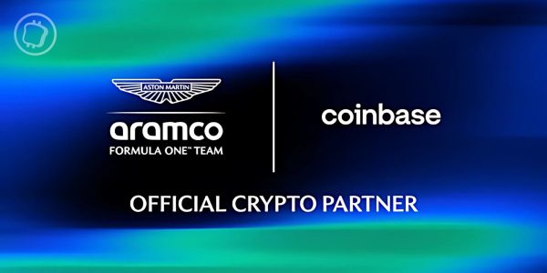 L’exchange crypto Coinbase devient le sponsor officiel d'Aston Martin en Formule 1