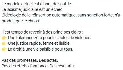 déclaration eric larcheveque sur x